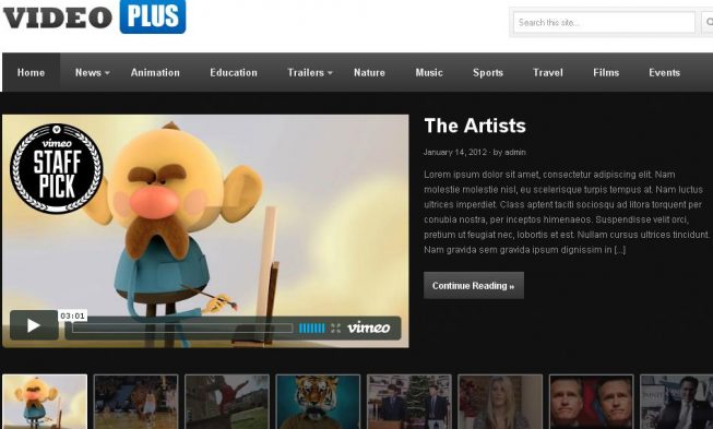 Шаблон VideoPlus Изображение <img />